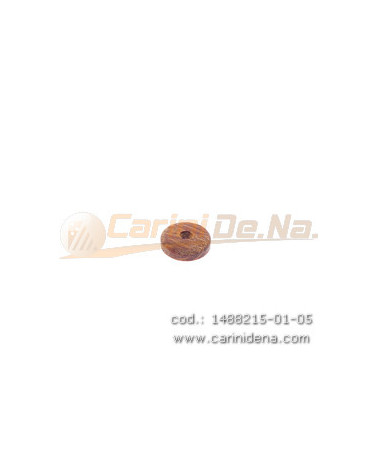 pastiglie forate piatte mm 15 0x3 5 foro mm 2 legno beef wood 0015  car084bn