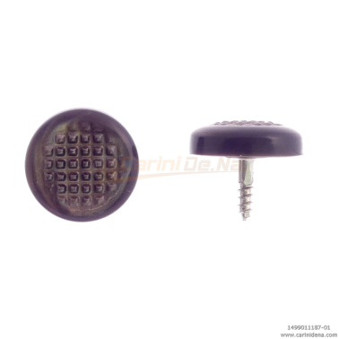 bottoni a vite piatti zigr 14 0 perla marrone scuro 1187