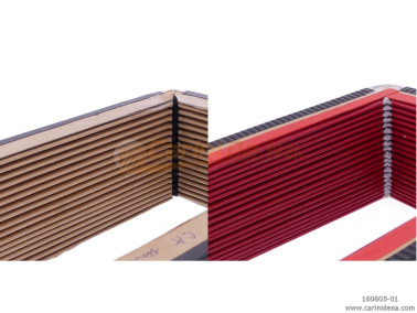 mantice fisarmonica  maggiorazione nastro interno rosso