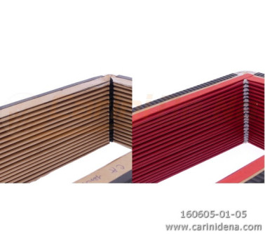 MANTICE FISARMONICA - MAGGIORAZIONE NASTRO INTERNO ROSSO