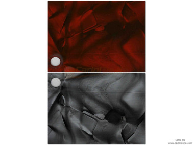 CELLULOIDE 7/10 - 2 STRATI - PERLA ROSSO / PERLA GRIGIO BIG - cm 140 X 70