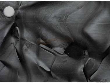 CELLULOIDE 7/10 - 2 STRATI - PERLA ROSSO / PERLA GRIGIO BIG - cm 140 X 70