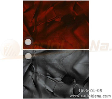 CELLULOID SHEET 7/10 ROSSO PERLA 2 STRATI