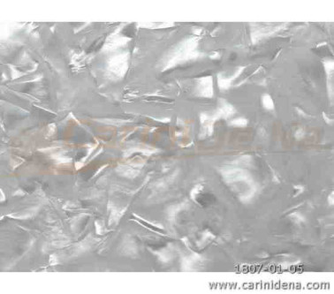 CELLULOIDE 7/10 - 2 STRATI - PERLA BIANCO SMALL/PASTELLO BIANCO - cm 140 X 70