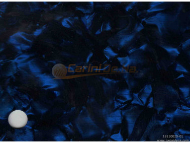 CELLULOIDE 7/10 - 1 STRATO - PERLA BLU SCURO SMALL - cm 160 X 70