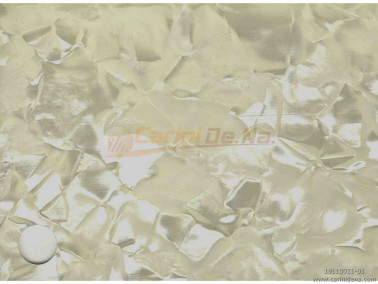 CELLULOIDE 7/10 - 2 STRATI - PERLA BIANCO LATTE SMALL/PASTELLO BIANCO LATTE - cm 160 X 70