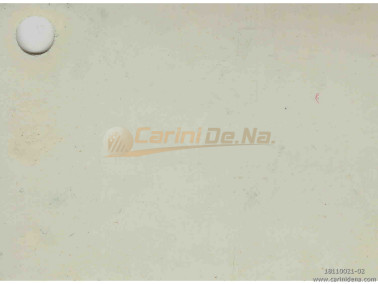 CELLULOIDE 7/10 - 2 STRATI - PERLA BIANCO LATTE SMALL/PASTELLO BIANCO LATTE - cm 160 X 70