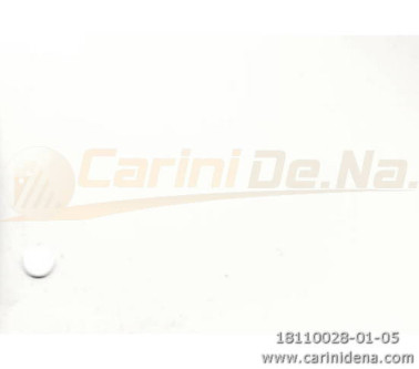 CELLULOIDE 7/10 - 1 STRATO - PASTELLO BIANCO - cm 160 X 70