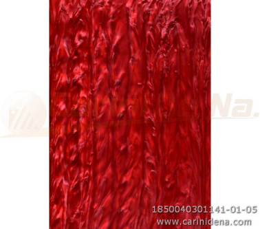 lastre kelox lucid 1 lato  rett da 4 a mm 3  cm 50 x 50  perla rosso 1141