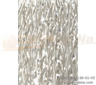 lastre kelox lucid 1 lato  rett da 5 a mm 3  cm 50 x 50  perla bianco 1136