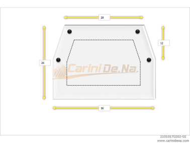 CUSCINI VELLUTO DIAT 28/36 X 26(12+14) BIANCO