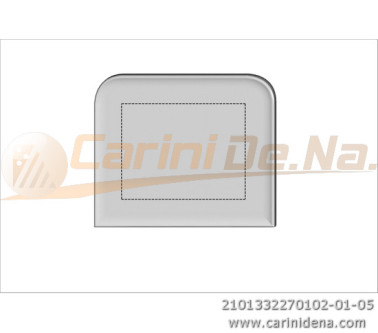 cuscini velluto crom senza bott 32 x 27 bianco