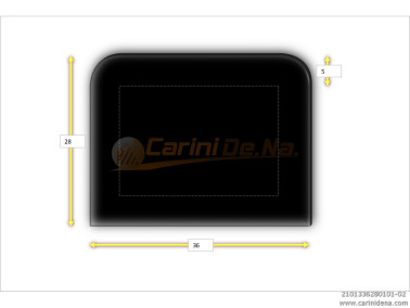 cuscini velluto crom senza bott 36 x 28 nero