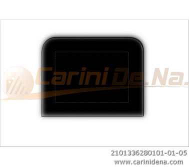 cuscini velluto crom senza bott 36 x 28 nero