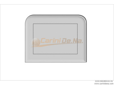 CUSCINI VELLUTO CROM SENZA BOTT 36 x 28 BIANCO