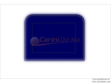 cuscini velluto crom senza bott 36 x 28 blu