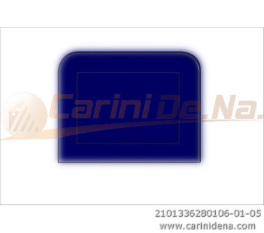 cuscini velluto crom senza bott 36 x 28 blu