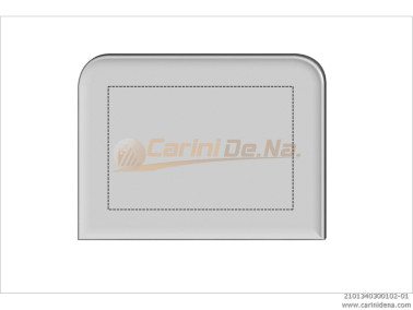 cuscini velluto crom senza bott 40 x 30 bianco