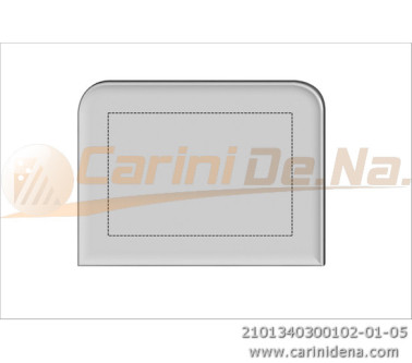 cuscini velluto crom senza bott 40 x 30 bianco