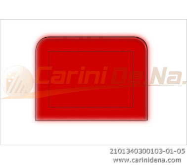 cuscini velluto crom senza bott 40 x 30 rosso