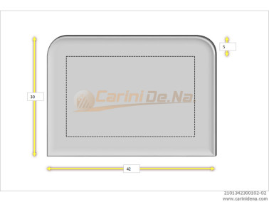 cuscini velluto crom senza bott 42 x 30 bianco