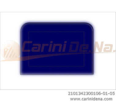 cuscini velluto crom senza bott 42 x 30 blu