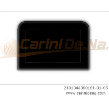 CUSCINI VELLUTO CROM SENZA BOTT 44 x 30 NERO