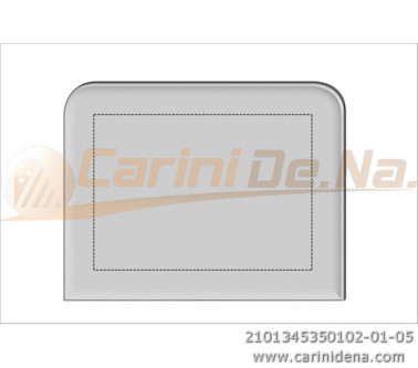 cuscini velluto crom senza bott 45 x 35 bianco