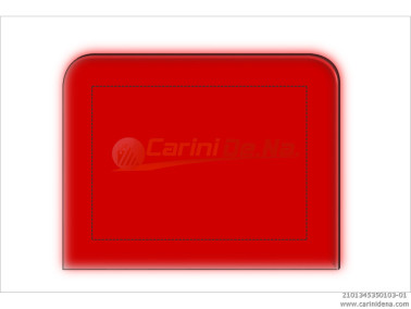 cuscini velluto crom senza bott 45 x 35 rosso