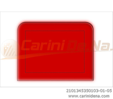 cuscini velluto crom senza bott 45 x 35 rosso