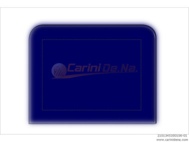 CUSCINI VELLUTO CROM SENZA BOTT 45 X 35 BLU