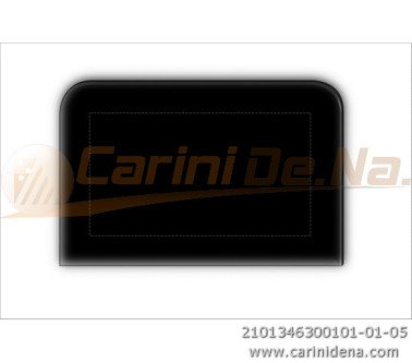 cuscini velluto crom senza bott 46 x 30 nero