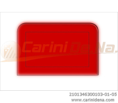 cuscini velluto crom senza bott 46 x 30 rosso