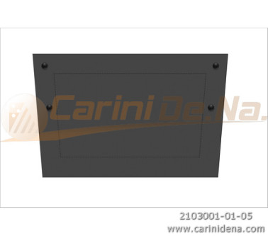 BACK PAD NYLON FINISH FOR PIANO ACC. CM 49 X 31