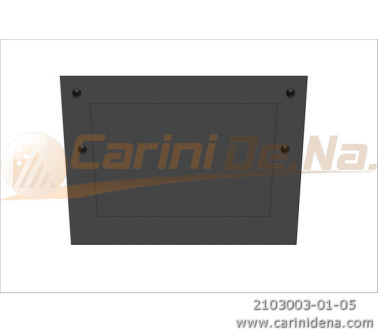 BACK PAD NYLON FINISH FOR PIANO ACC. CM 44 X 31