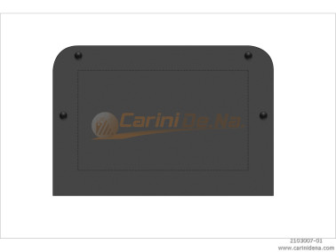 BACK PAD NYLON FINISH FOR BUTTON ACC. CM 44 X 31