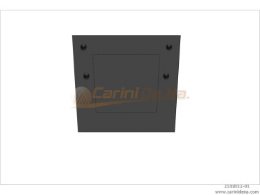 BACK PAD NYLON FINISH FOR PIANO ACC. CM 28 X 26