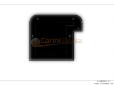 cuscini velluto crom  sagomati dx  31 x 27 1017 nero