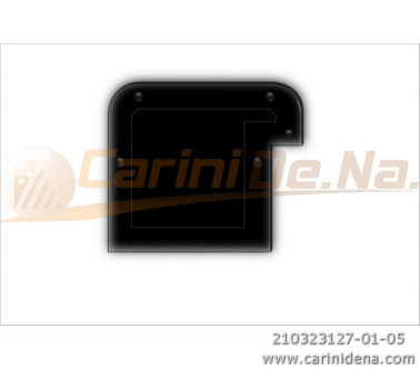 cuscini velluto crom  sagomati dx  31 x 27 1017 nero