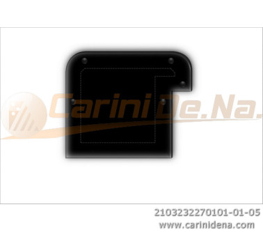 cuscini velluto crom  sagomati dx  32 x 27 1017 nero