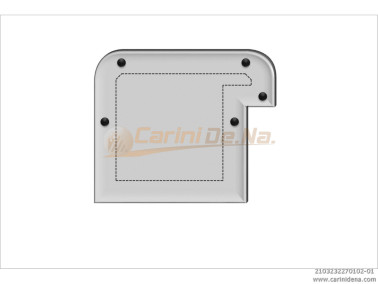 cuscini velluto crom  sagomati dx  32 x 27 1017 bianco