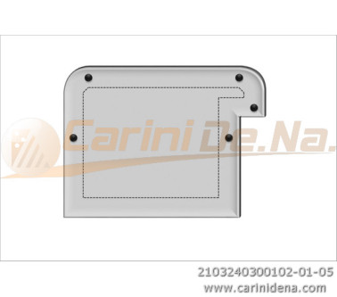 cuscini velluto crom  sagomati dx  40 x 30 1020 bianco