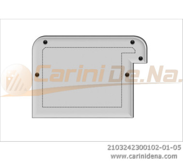 cuscini velluto crom  sagomati dx  42 x 30 1020 bianco
