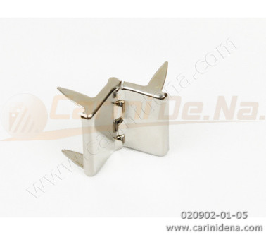 CERNIERE SUD OTT. GRAFFE 126/ 90° - ART 2201/126-126 90° OTTONATE