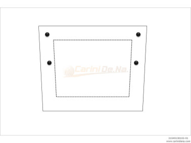 BACK PAD RASO PIANO ACC. 40 X 30