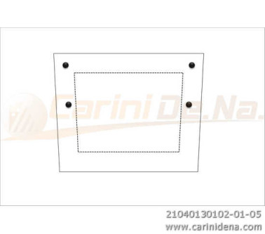 BACK PAD RASO PIANO ACC. 40 X 30