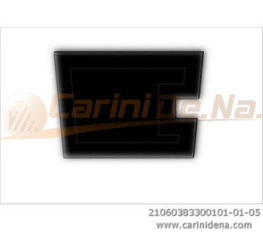 CUSCINI VELLUTO PIANO - ASOLA SENZA BOTT. 38/33 X 27(12+5+10) - NERO