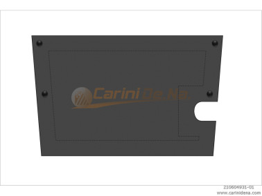 BACK PAD NYLON PIANO ACC. BRACKETHOLE 49 X 31