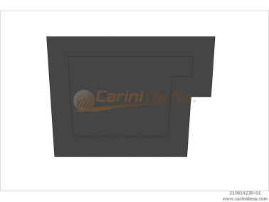 cuscini nylon piano  sagomati dx  senza bott  42x30