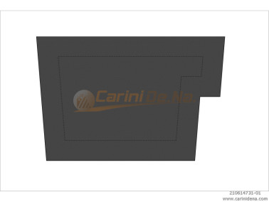 CUSCINI NYLON PIANO - SAGOMATI DX - SENZA BOTT - 47X31